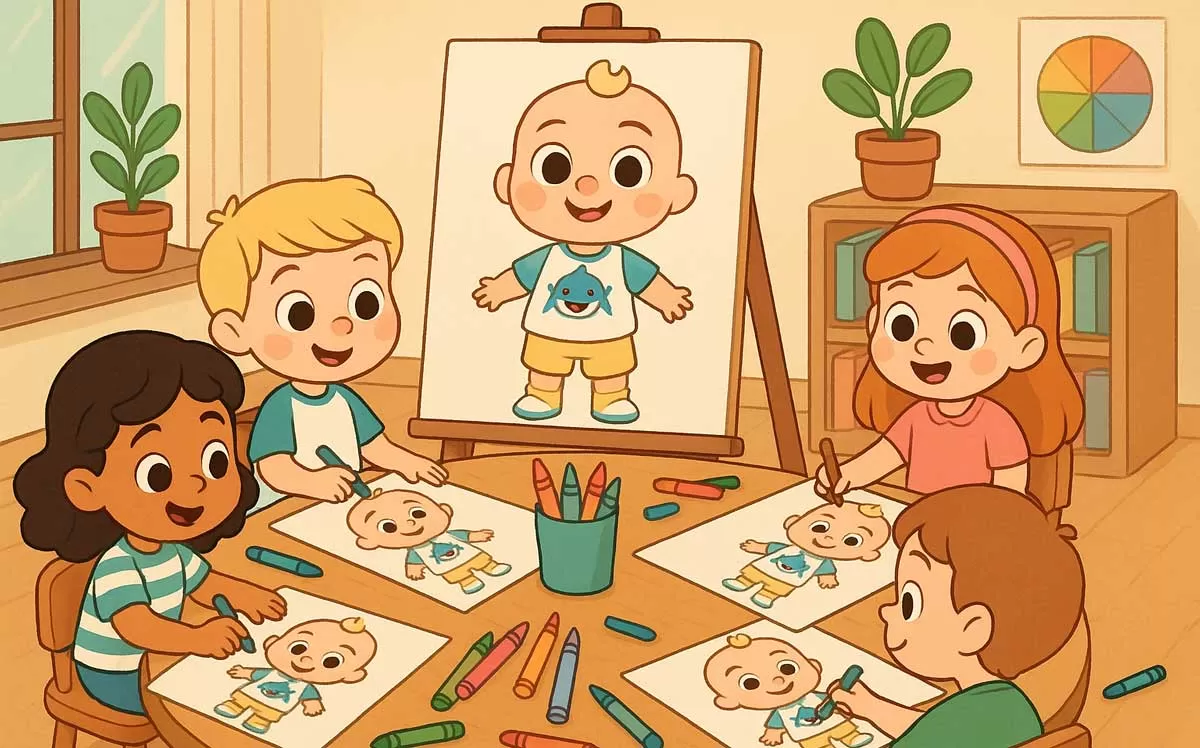 Cocomelon Coloring Pages