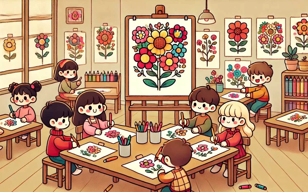 Flower Coloring Pages