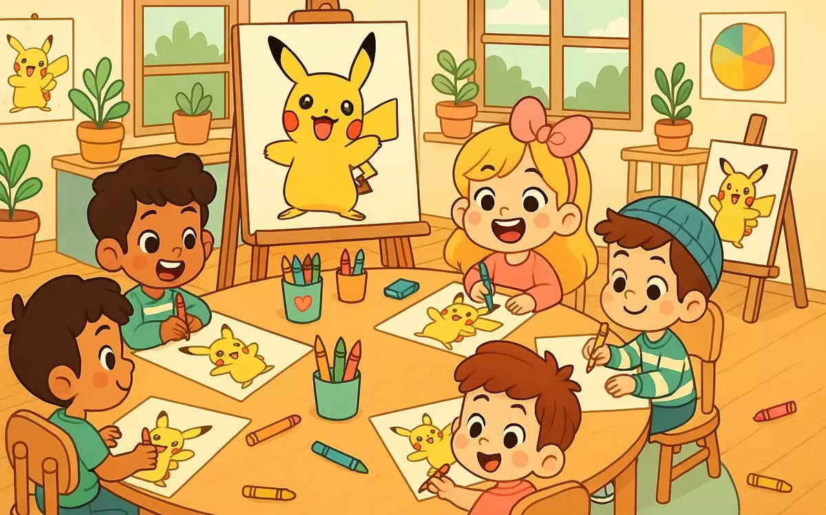 Pikachu Coloring Pages