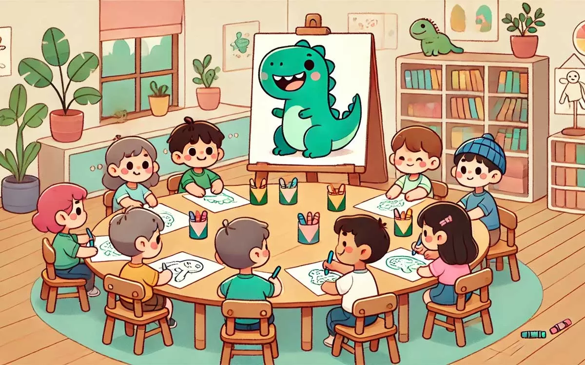 T-Rex Coloring Pages