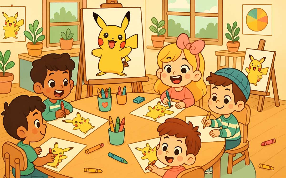 Pikachu Coloring Pages