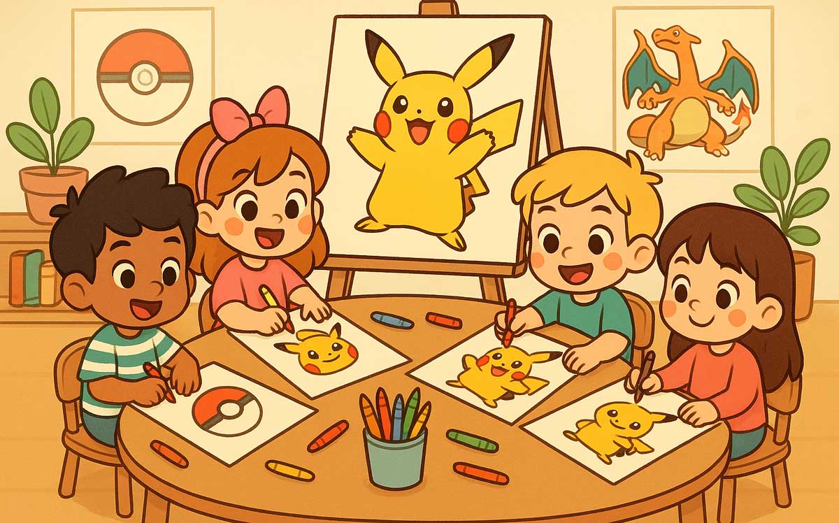 Pokemon Coloringm Pages for Kids