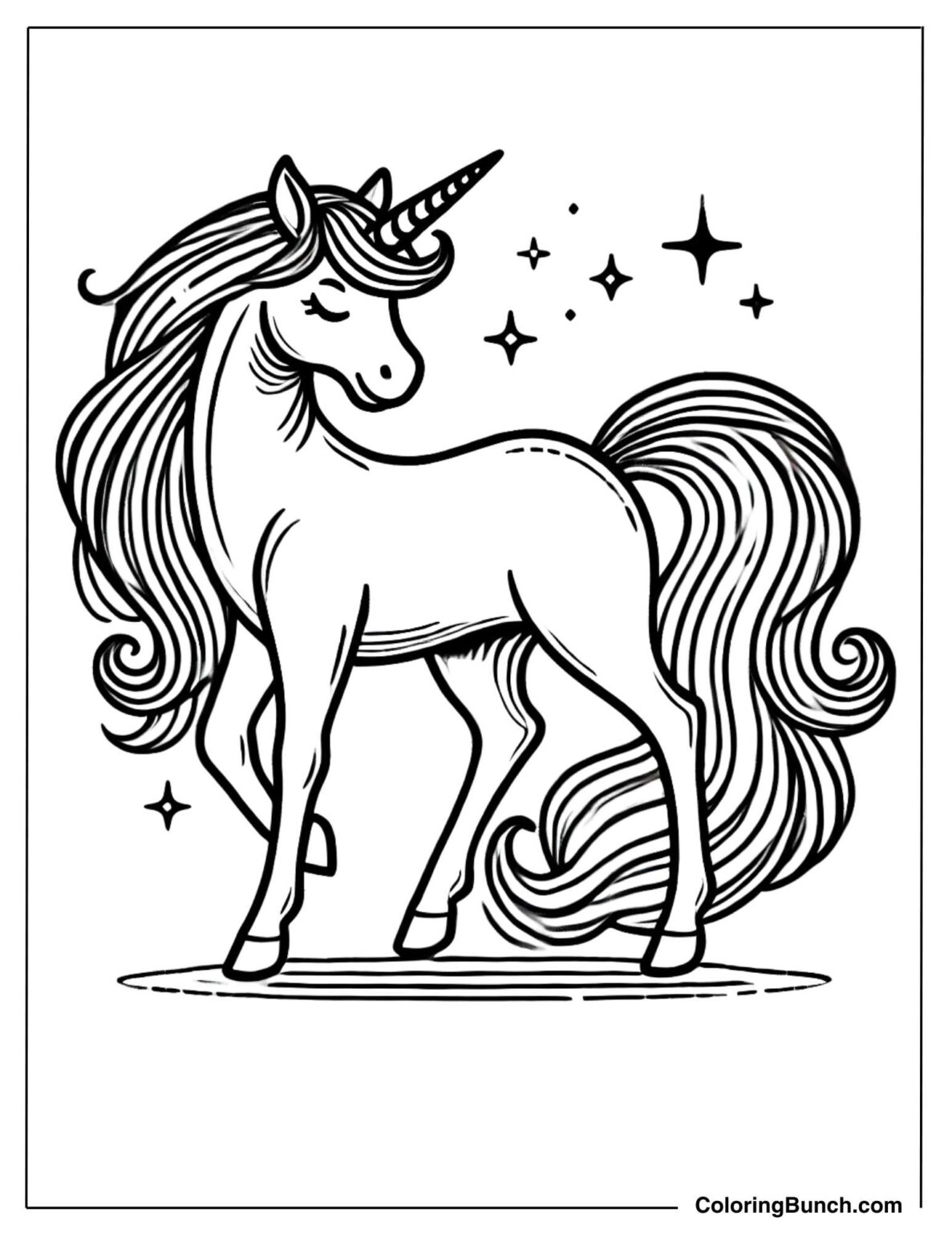 Unicorns - Coloring Bunch