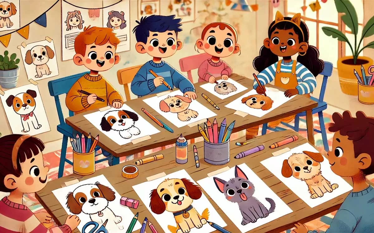 Dogs Coloring Pages