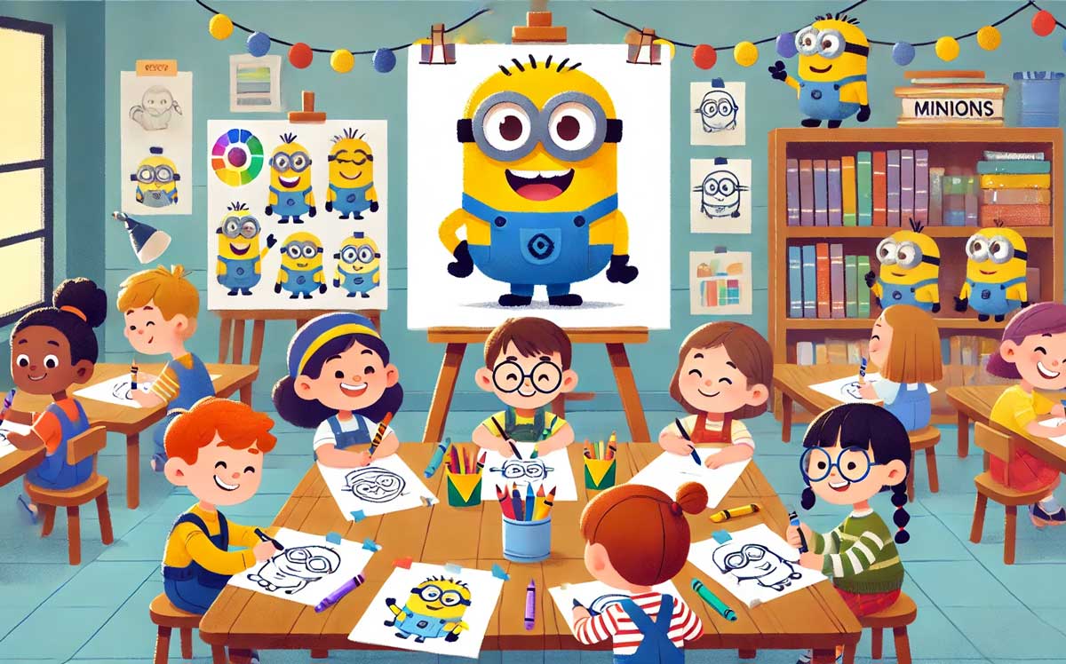 Minions Coloring Pages